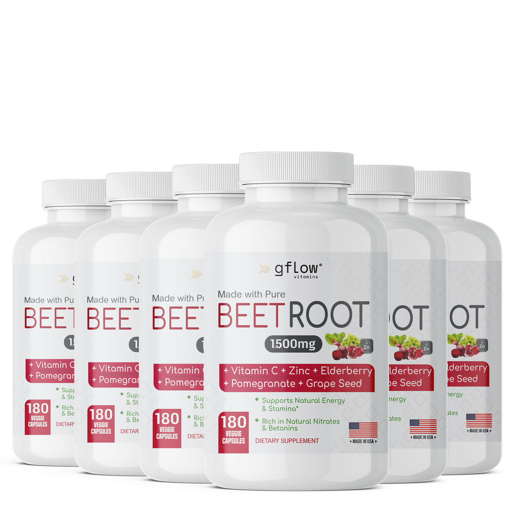 Beet Root Capsules 1500 mg